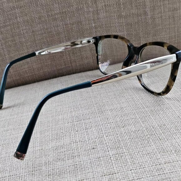 Max Mara Women Eyeglasses Frame Brown Tortoise Glasses Frame Eyewear - Picture 9 of 12